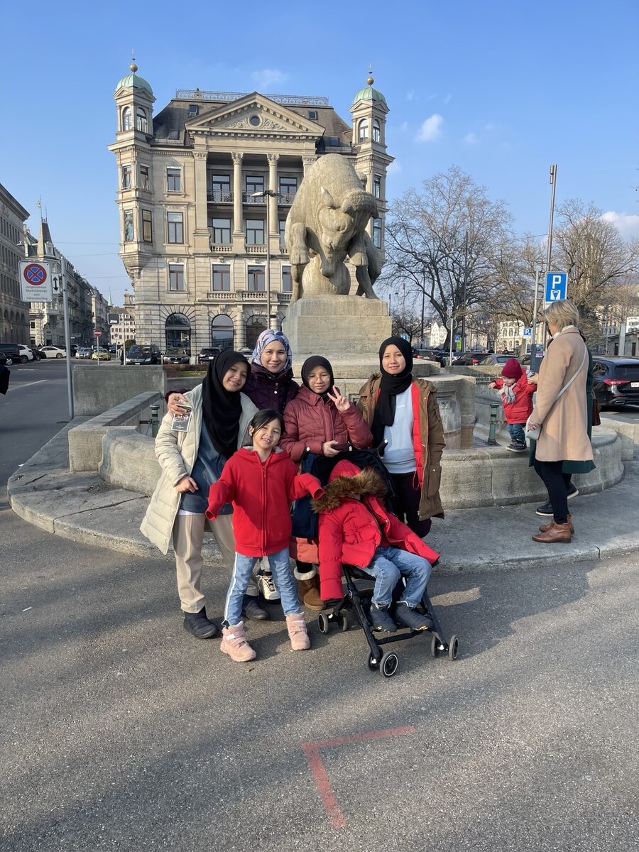 Perjalanan keluarga di Paris