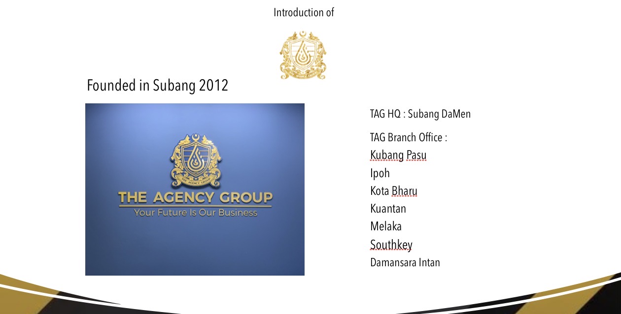 Pengenalan dan lokasi The Agency Group